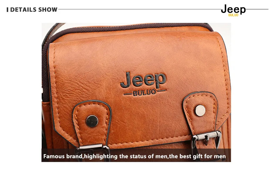 Genuine Leather Crossbody Travel / Work Bag