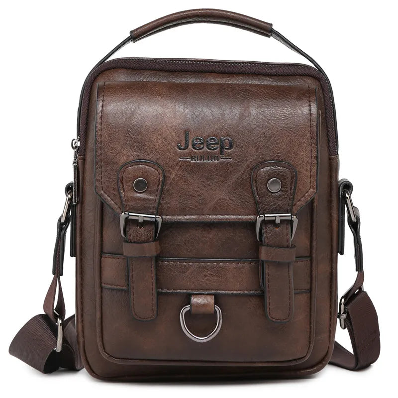 Genuine Leather Crossbody Travel / Work Bag