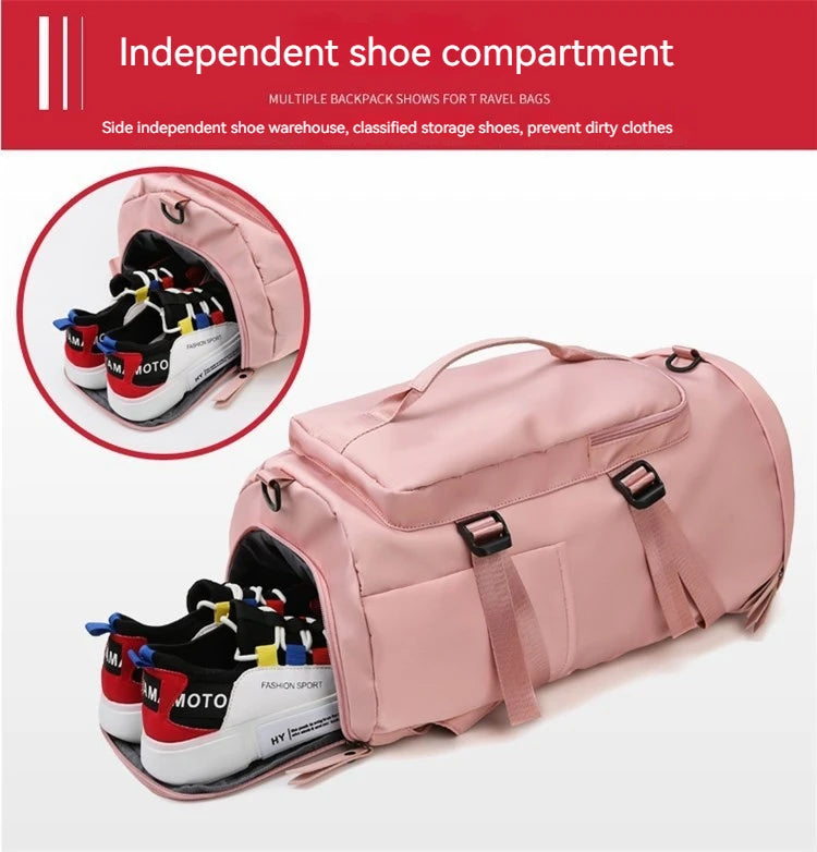 Gilded Alchemy Travel Outdoor Gym Backpacks Waterproof Sport Carry-on Luggage