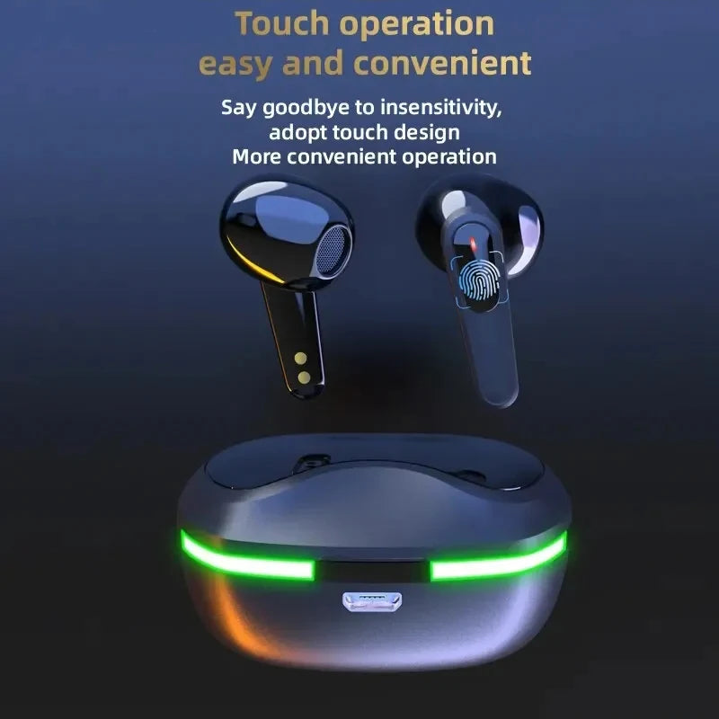 TWS Pro60 Wireless Earphones | Bluetooth Noise Cancelling Sport Earbuds with Mic