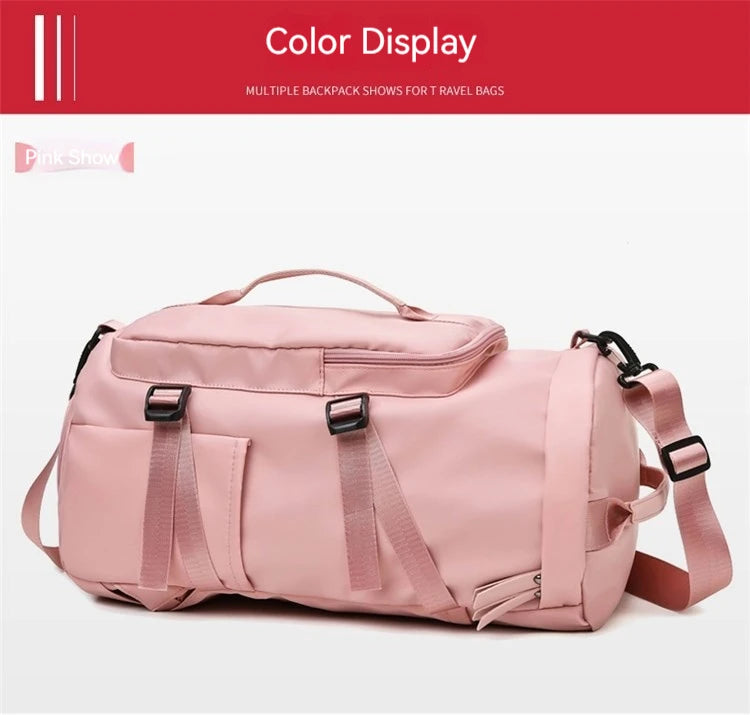 Gilded Alchemy Travel Outdoor Gym Backpacks Waterproof Sport Carry-on Luggage