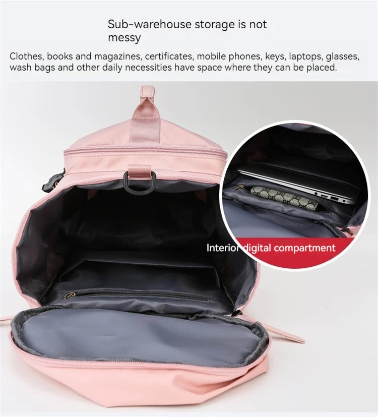 Gilded Alchemy Travel Outdoor Gym Backpacks Waterproof Sport Carry-on Luggage