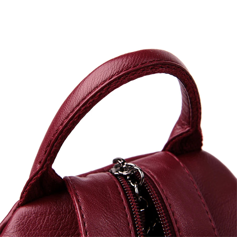 Convertible Leather Backpack | Crossbody & Shoulder Bag in One
