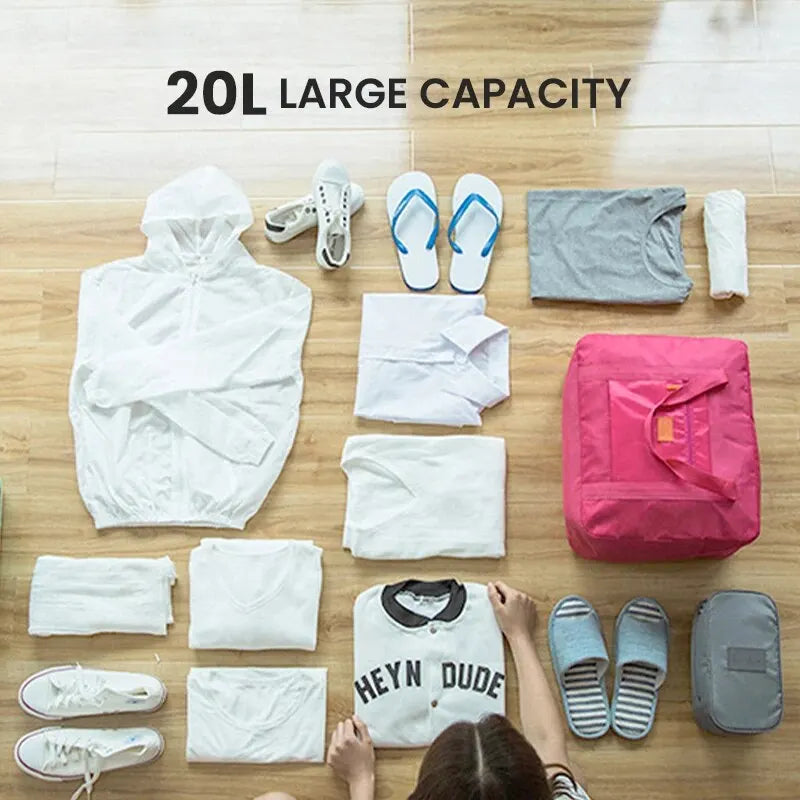 Foldable Travel Duffel Bag | Lightweight Carry-On & Weekender Tote