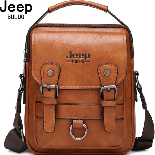 Genuine Leather Crossbody Travel / Work Bag