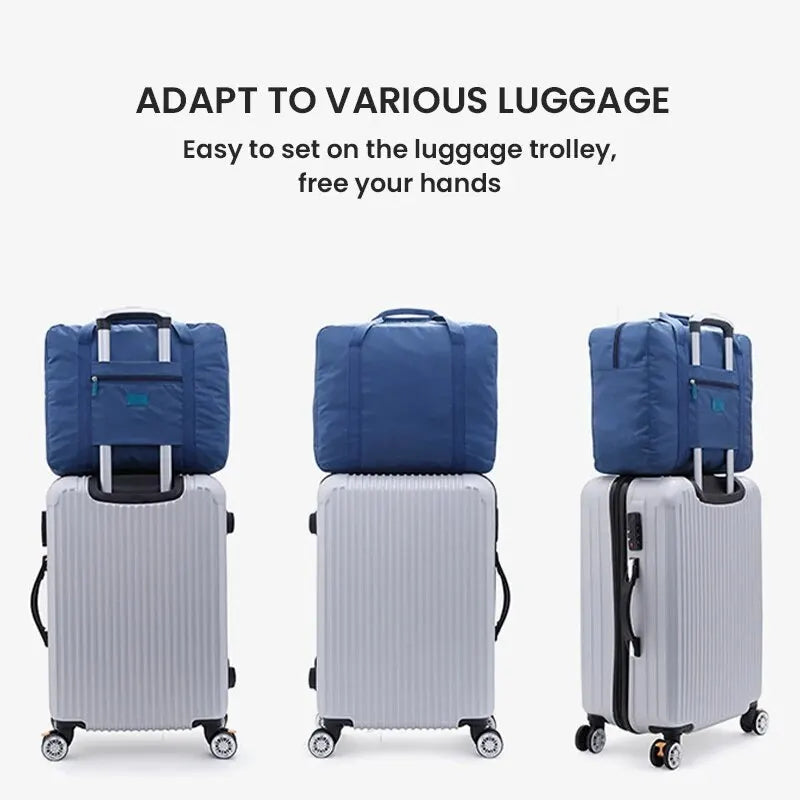 Foldable Travel Duffel Bag | Lightweight Carry-On & Weekender Tote